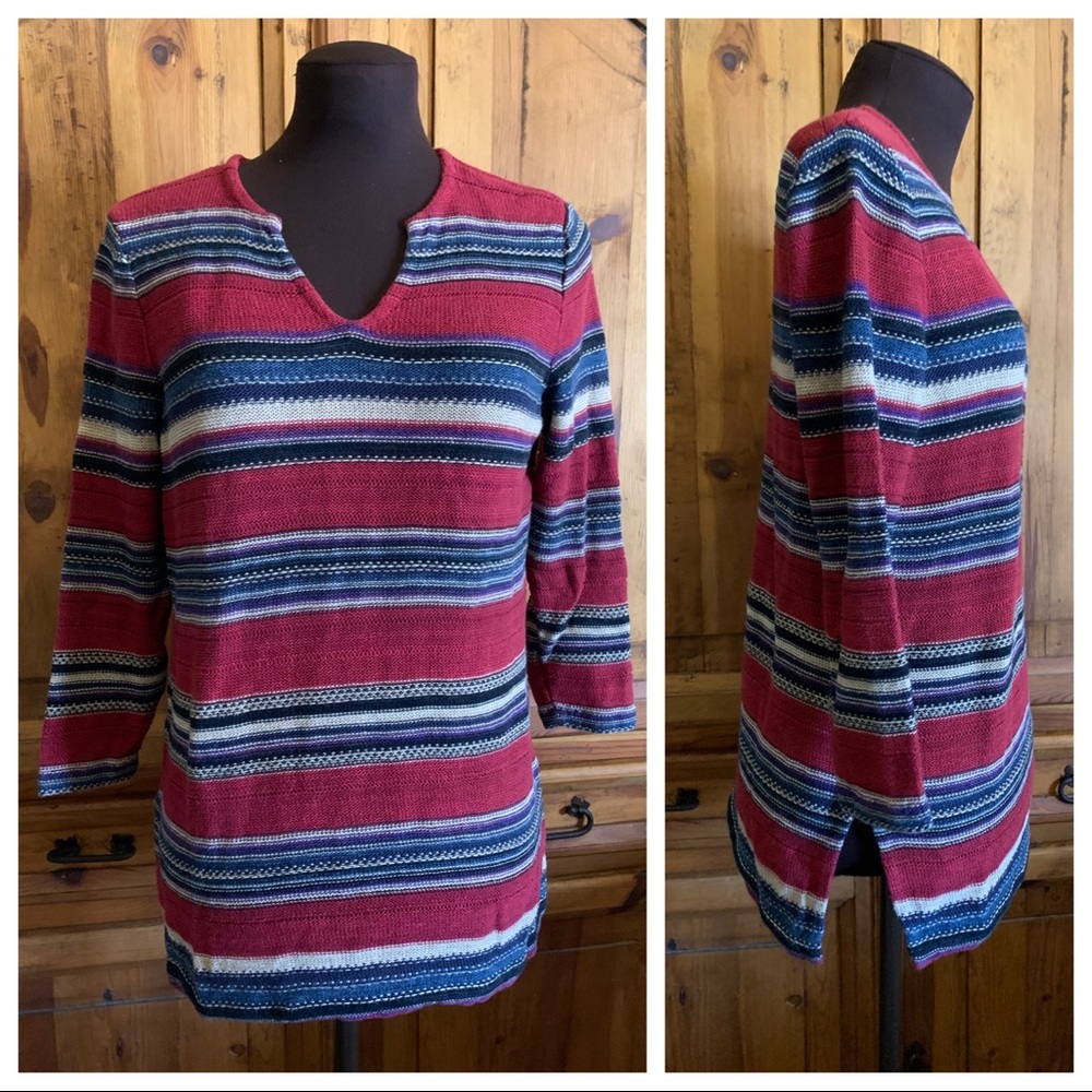 Vintage 00s Ralph Lauren Jeans Striped Sweater S